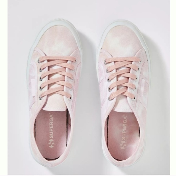❤️ HP ❤️ Superga Tie-Dye Pink Classic Sneakers - Picture 3 of 10